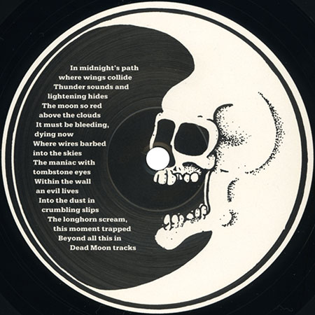 Dead Moon LP Live Evil label A